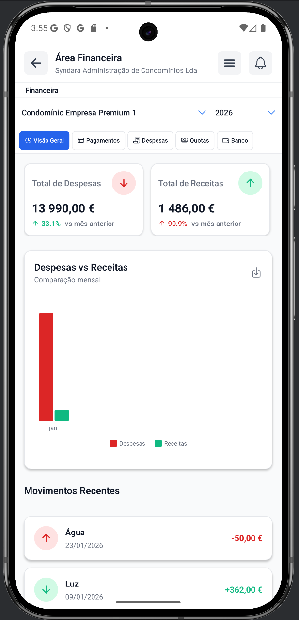 Financeiro Mobile - Visão Geral